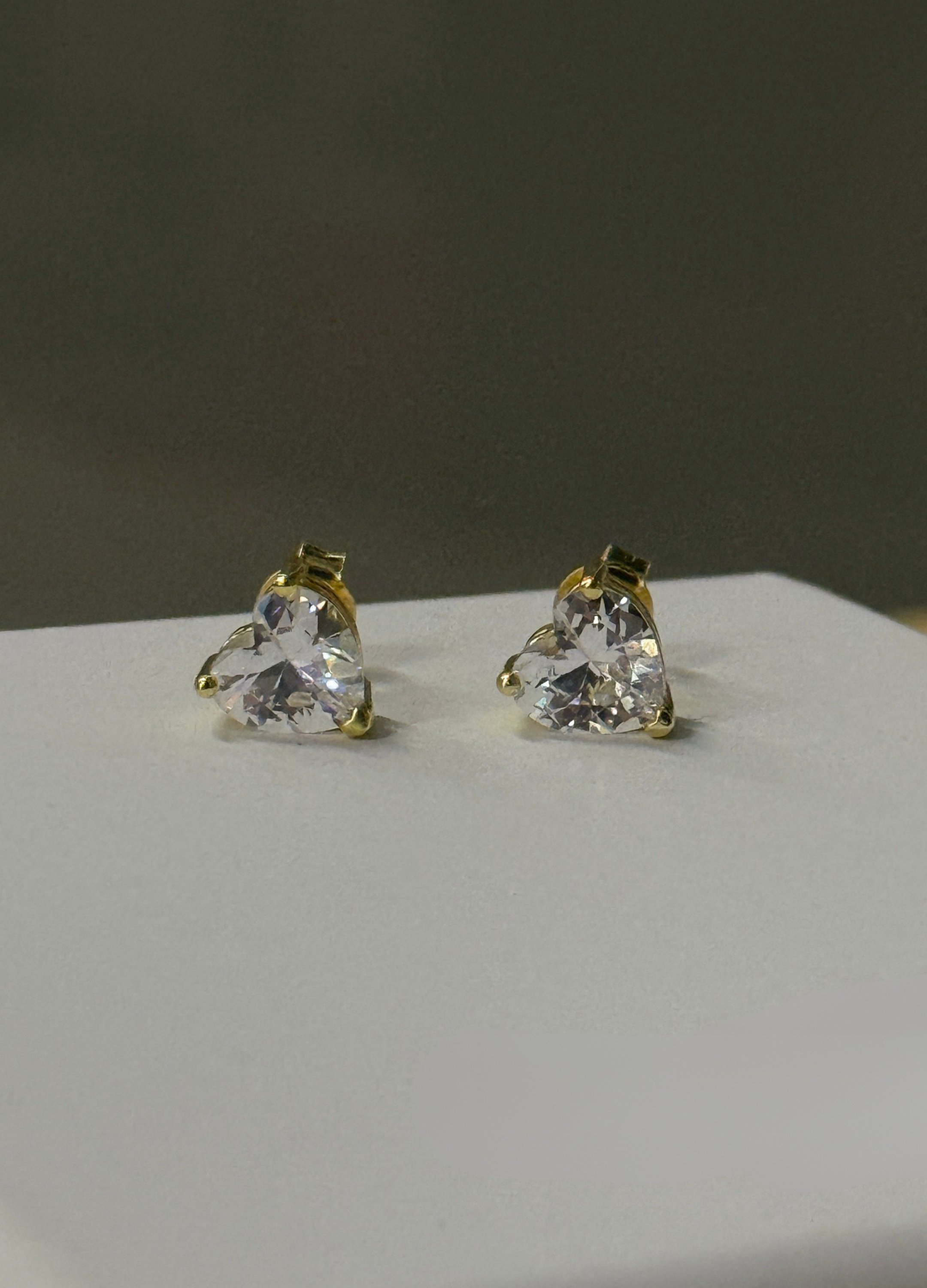 PETITE HEART EARRINGS