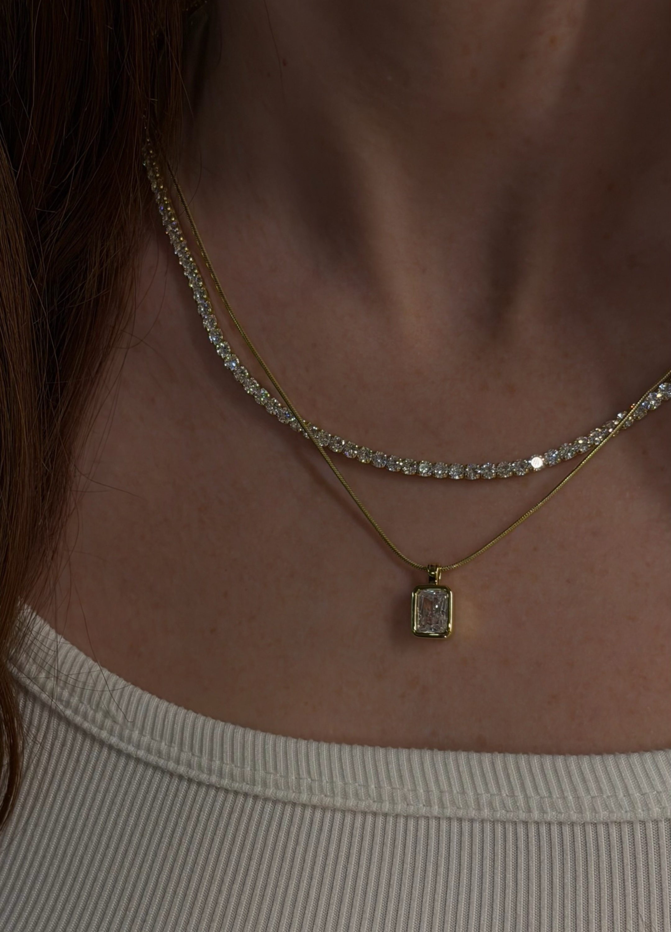 CLASSIC TENNIS NECKLACE