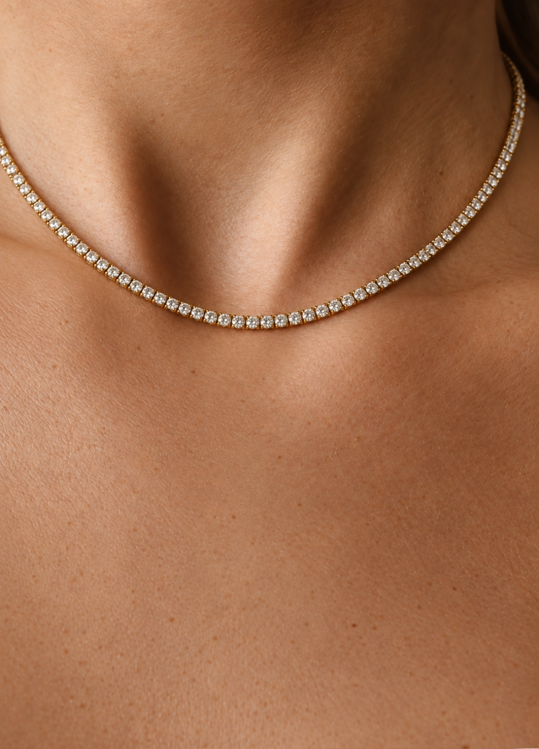 CLASSIC TENNIS NECKLACE 2MM