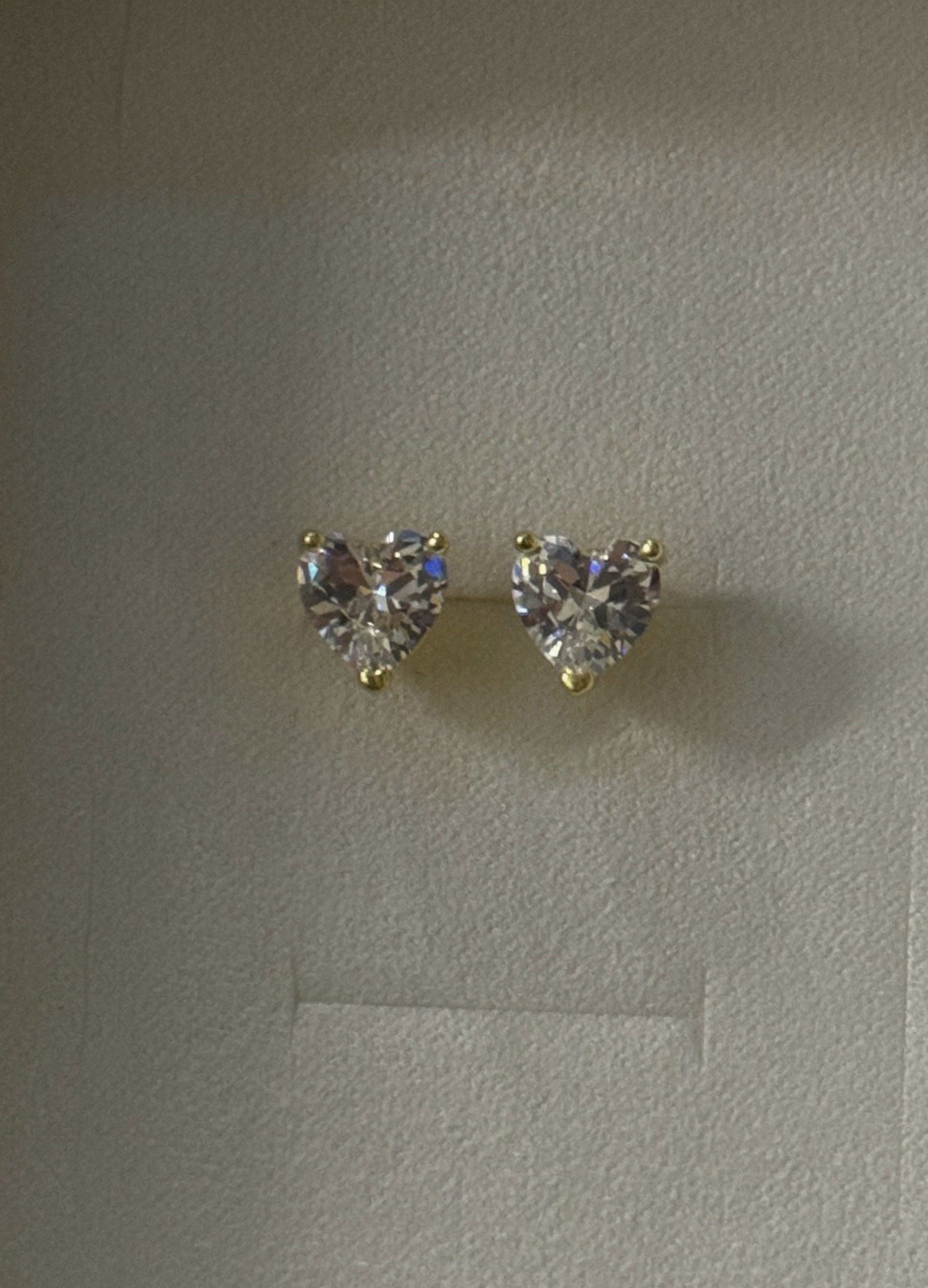 PETITE HEART EARRINGS